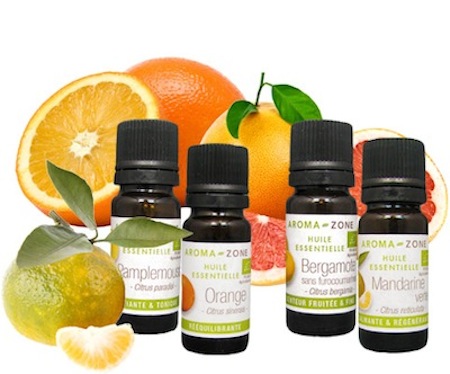 essences agrumes aroma zone